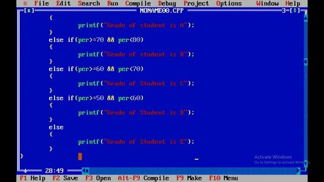 C Programming for Beginners in Hindi #7: Else if Statement syntax, flowchart, Programs