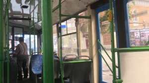 ?Поездка на троллейбусе БКМ-321 [1335] по маршруту 1 (г. Саратов)