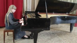 М.Мошковский Этюд сочин.91 #7 соль мажор, исполняет Захарченко Ульяна 13лет