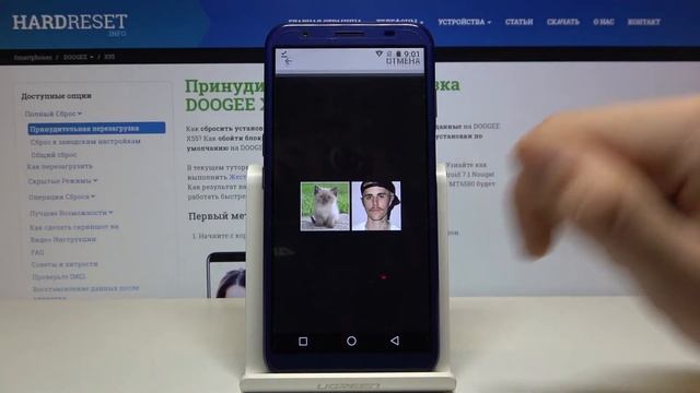 Как добавить фото контакта на DOOGEE X55 — Персонализация контактов смотреть онлайн
