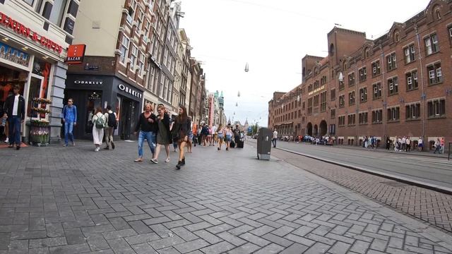 4K. Amsterdam. Dam en Damak. 26-6-2019. смотреть онлайн