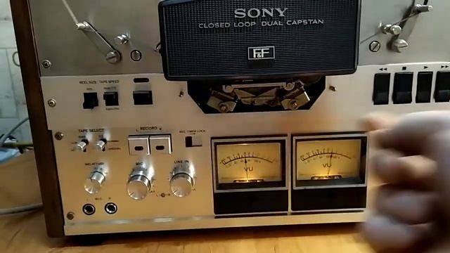 Профилактика катушечного магнитофона Sony tc-7650 ч. 1 смотреть онлайн