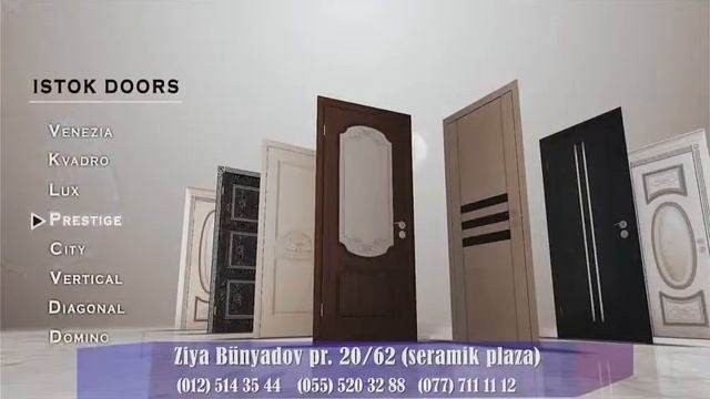 BELARUSİYANIN "İSTOKDOORS" ZAVODUNUN AZƏRBAYCANDA TOPDAN VƏ PƏRAKƏNDƏ SATIŞ MƏRKƏZİ смотреть онлайн