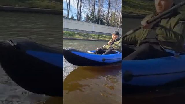 Надувная штевневая байдарка Охта-2. #производство #kayak #байдарка #отдых #туризм #spb смотреть онлайн