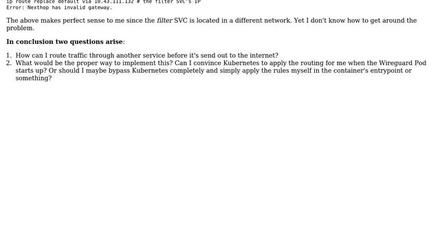 Kubernetes: route outgoing UDP traffic through service смотреть онлайн
