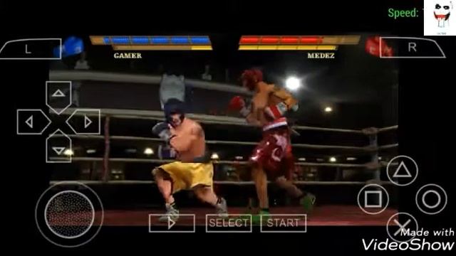 Fight Night Round 3 (PSP emulator) career mode смотреть онлайн