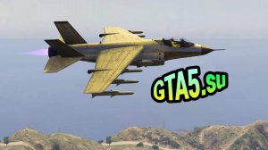 Золотой истребитель Hydra в GTA Online