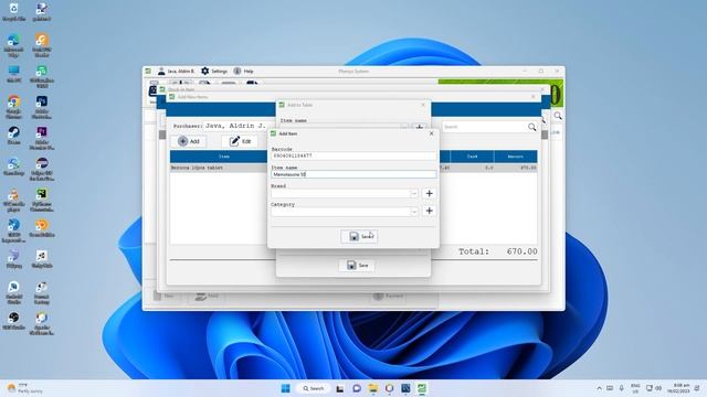 Free Java Project with source code (Pharmacy Point of sale)