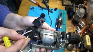 Ремонт электрической дрели Интерскол Д-350ЭР.