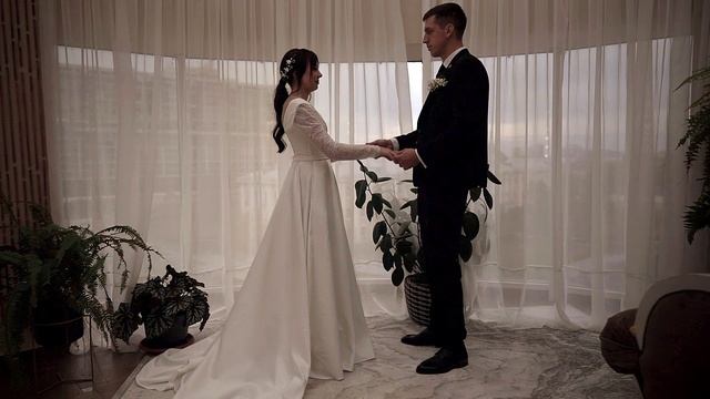 Свадебный клип от видеограф Краснодар яркий отрывок с салютом
