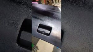 бмв е 34  частичная покраска пластики салона