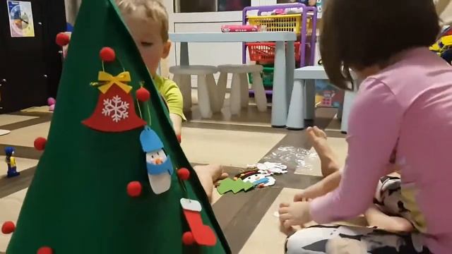 Елочка из фетра ??? смотреть онлайн