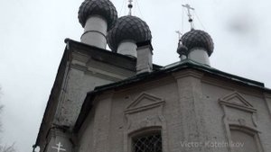 Три звона в храме Архангела Михаила «что в бору», село Архангельское, Углич