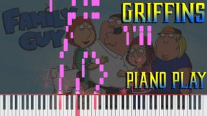 Family Guy - Main Theme | How To Play Piano | Гриффины