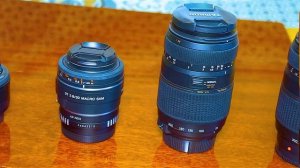 Почти все мои объективы для беззеркалок и зеркалок Sony, Canon, Nikon