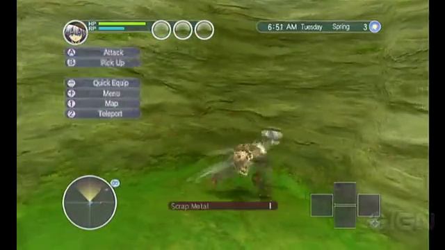 Rune Factory: Tides of Destiny Gameplay Demo(Wii) смотреть онлайн