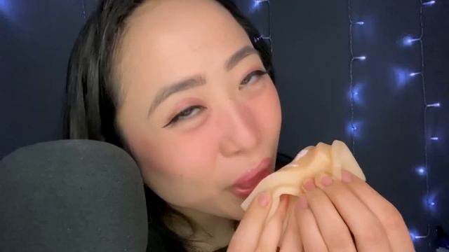 ASMR | Sticky Yummy Ear Licking | Marshmallow Fluff | Talking & No Talking