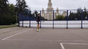 Занятие с Артемом. Спортгородок МГУ