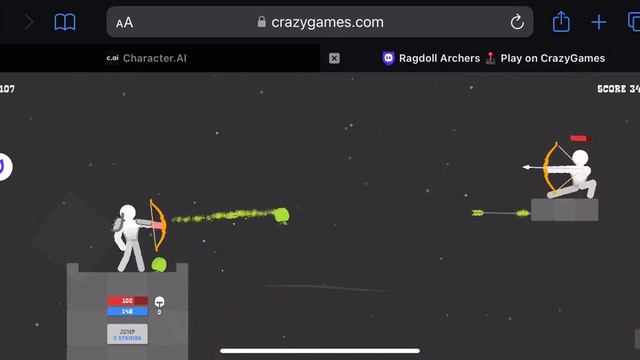 Playing ragdoll archers смотреть онлайн