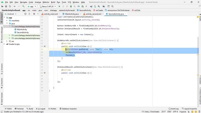 Start Activity for Result in android - learn to Start Activity for Result and the new way to do it смотреть онлайн