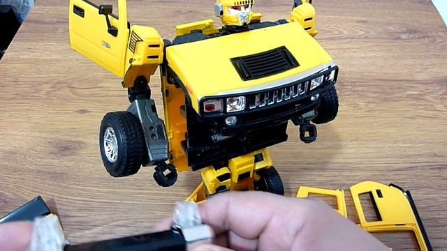 Трансформация игрушки робот Трансформер Roadbot Hammer H2 12" (30 cm) part 3 transformation смотреть онлайн