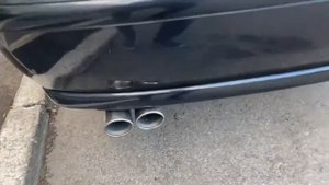 Двойной выхлоп, прямоток Fiat Albea