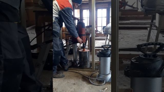 Алмазное бурение стен Хилти дд350! Работаем там где мы нужны. смотреть онлайн