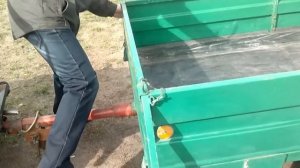 Самодельный автомобильный прицеп 3 (подвеска на рессорах) Eigenbau Anhänger