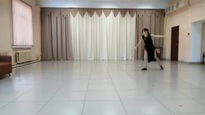 Гимнастический этюд ( соло) "Сансара"  исполняет  Галетина Кристина