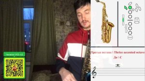 Аппликатура Саксофона До третьей октавы \ Saxophone Fingerings the 3rd Octave  Altissimo C