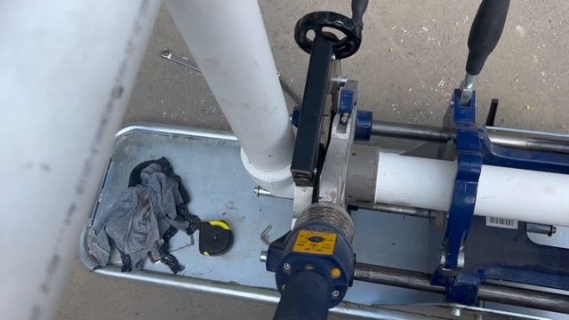 Новочеркасск. Сварка (пайка) полипропиленовых труб большого диаметра муфтами станком Дитрон (Чехия)