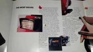 1984 Honda Elite 125 scooter original dealers pamphlet.| Ruby the Elite