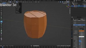 Моделируем деревянную бочку в Blender 3d