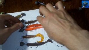 Джиговая снасть(чебурашка+офсетник).Место ловли и груз на судака.