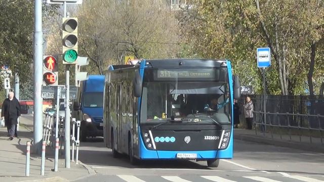 Автобус НЕФАЗ-5299 №311 Метро Бульвар Рокоссовского - МЦД Останкино смотреть онлайн