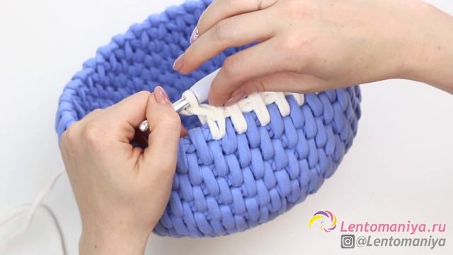 Как связать узор "Ротанг" крючком. смотреть онлайн