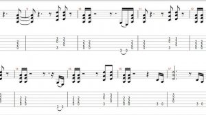 Head Down Low - Andreas Diehlmann band guitar tab