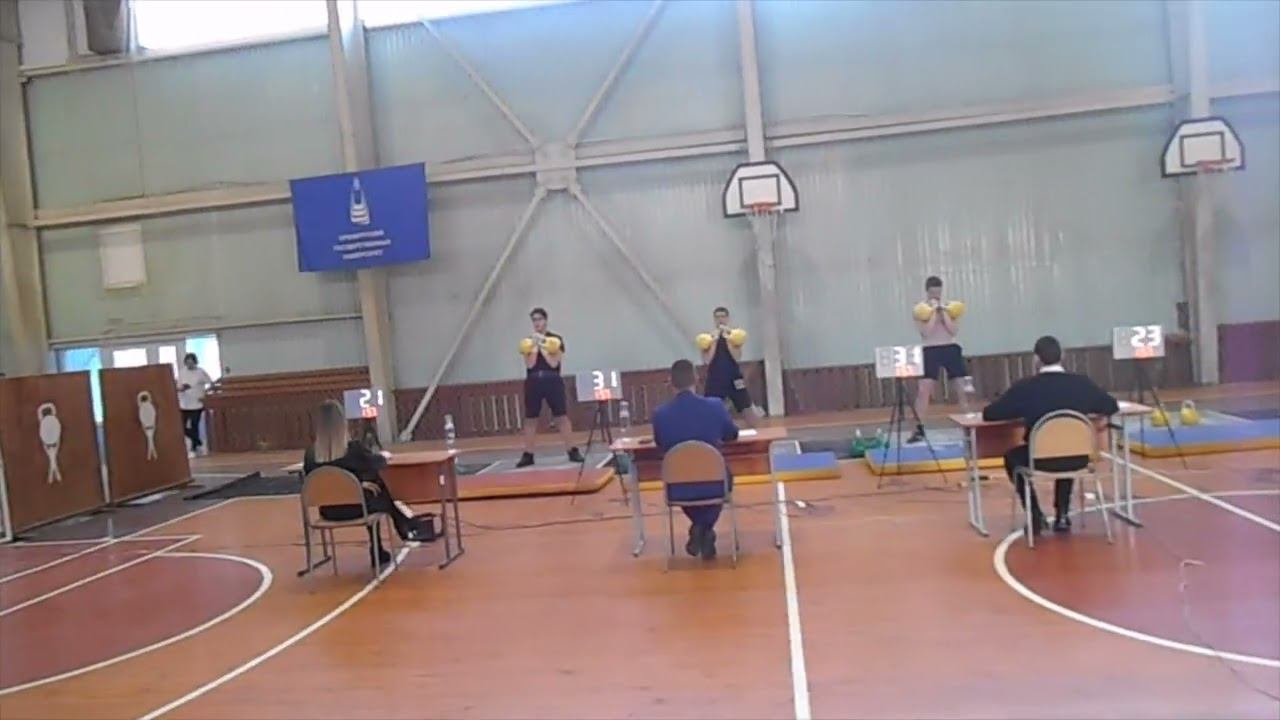 Первенство Оренбургской области по гиревому спорту среди юношей и девушек 19-20 января 2024 года.