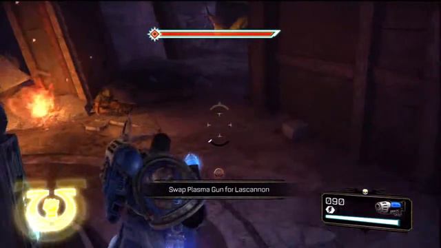 Warhammer 40,000: Space Marine Audio Log & Plasma Gun HD Gameplay Playstation 3 смотреть онлайн