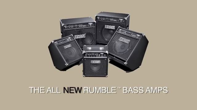 Fender RUMBLE Bass Amps - AWESOME | Fender