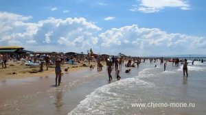 Пляж ЛОК Витязь в Витязево