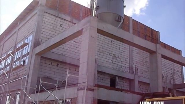 Установка цементного силоса компанией ШРК Дон смотреть онлайн