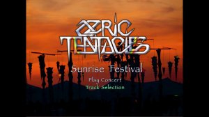 DVD - меню : Ozric Tentacles - Sunrise Festival