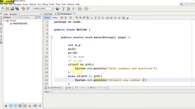 Java &&(AND) and ||(OR) Statement Example using NetBeans IDE | Java Begginers Tutorials Part 5