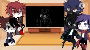 🖤[Реакция BAD GUYS на Киллер Санса]🖤|Gacha Club|