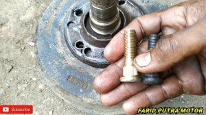 Ganti bearing roda belakang TOYOTA HIACE LH 11 DIESEL