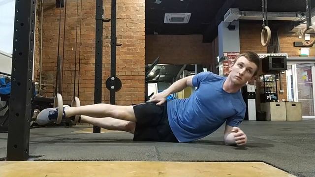 Боковая планка с ногами в кольцах или петлях / Suspended Side Plank