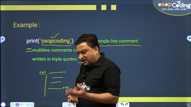 #Lecture8 - Comments & Keywords in python |  Single/Multi Line Comments | Python for beginner
