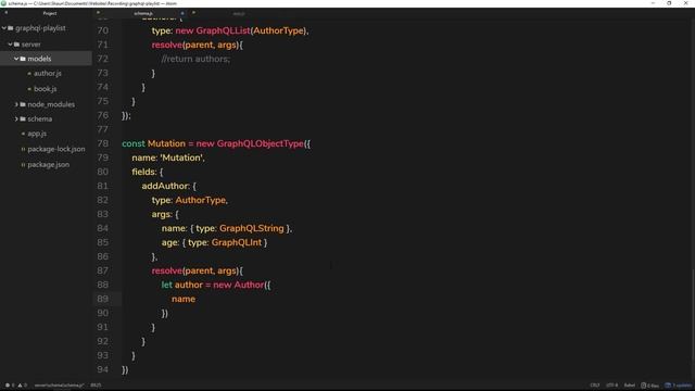 GraphQL Tutorial #18 - Mutations смотреть онлайн