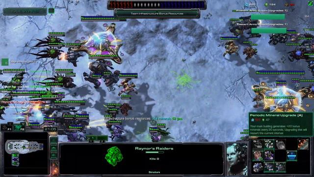 StarCraft II Custom games Idle Wars Episode 7 смотреть онлайн